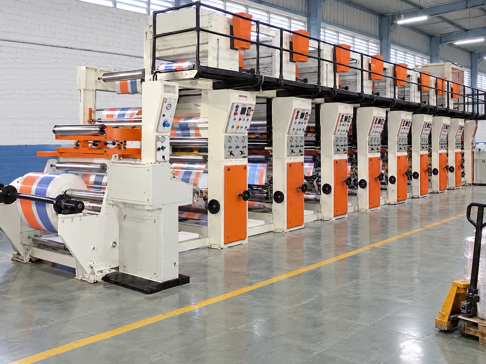 Rotogravure printing press